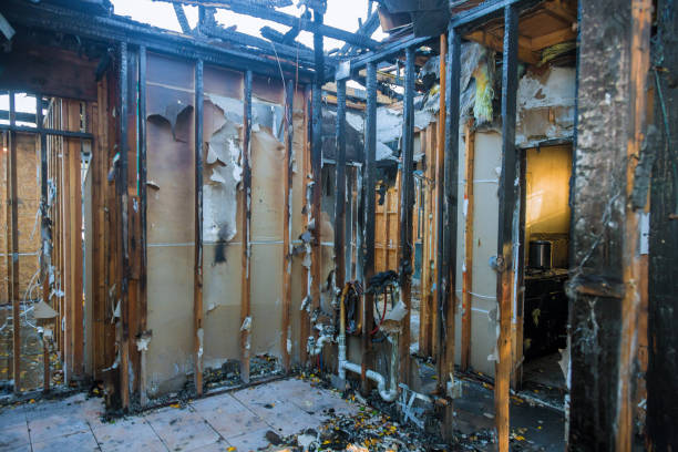 Professional Soot Cleanup technician working in Goodwell, OK